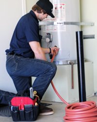 water heater replace plumber